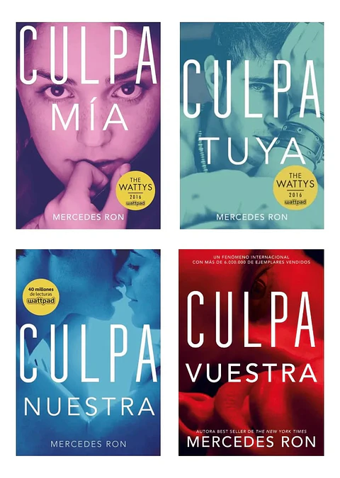 Saga Culpables - Mercedes Ron ( 4 Libros )