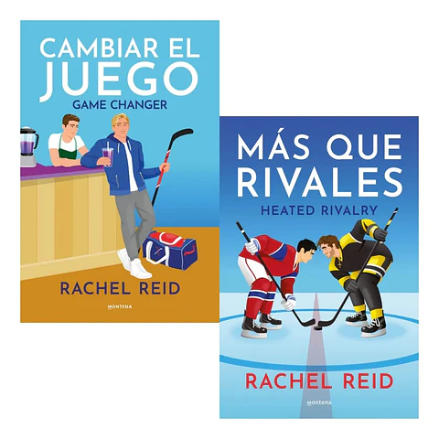 Pack Libros Cambiar el Juego + Más Que Rivales - Rachel Reid