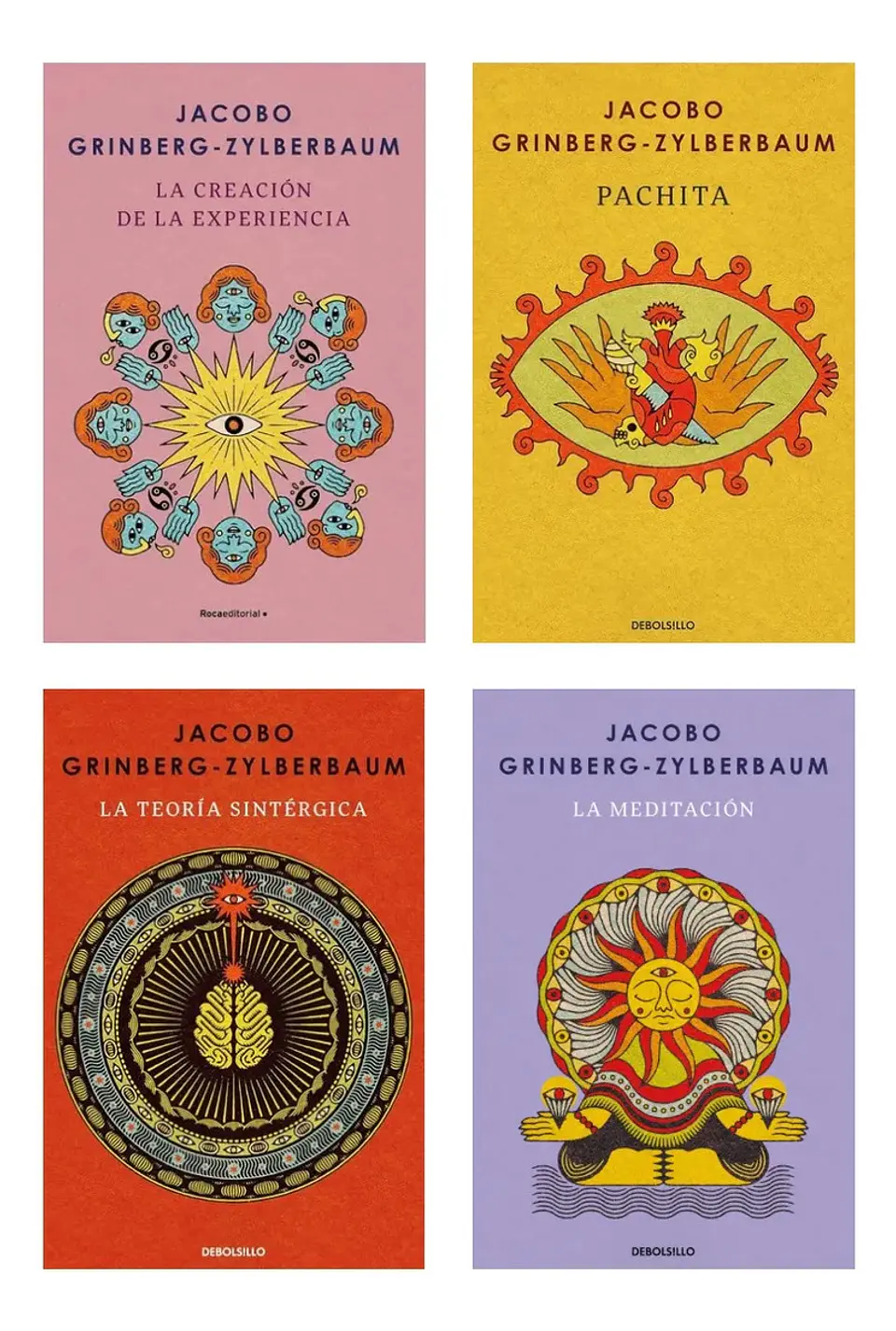 Pack Libros Jacobo Grinberg Zylberbaum ( 4 Libros ) 1