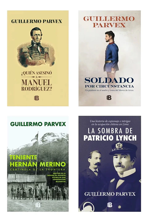 Pack Libros Guillermo Parvex - 4 Libros