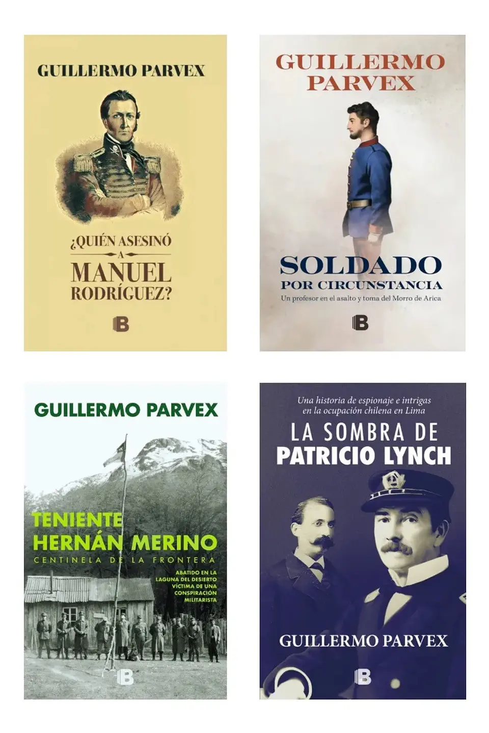 Pack Libros Guillermo Parvex - 4 Libros 1