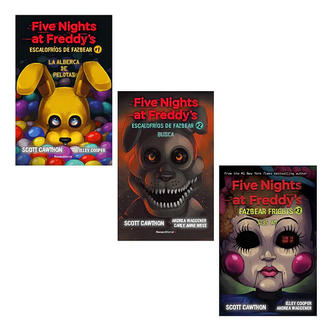 Pack Five Nights At Freddy's - Scott Cawthon / Elley Cooper