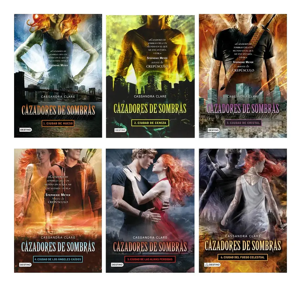 Saga Cazadores de Sombras - Cassandra Clare ( 6 Libros ) 1