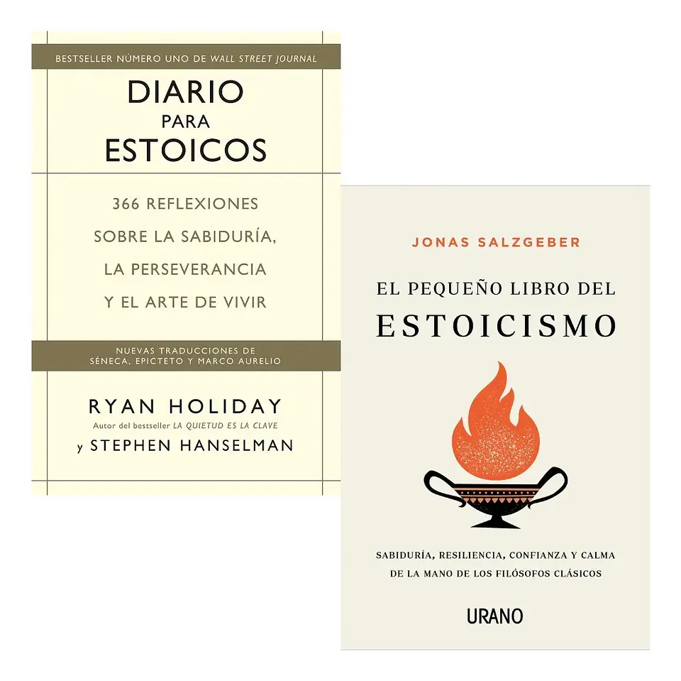 Diario para Estoicos + el Pequeño Libro del Estoicismo 1