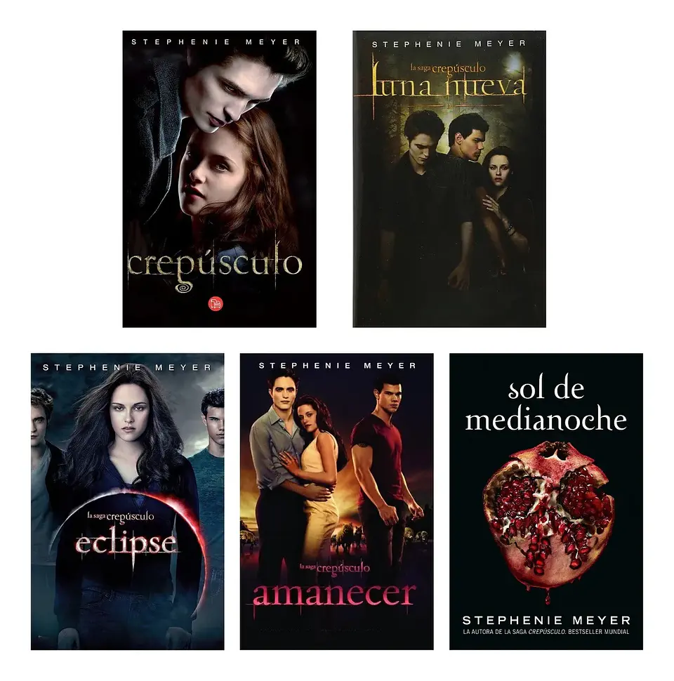 Saga Crepúsculo - Stephenie Mayer ( 5 Libros ) 1