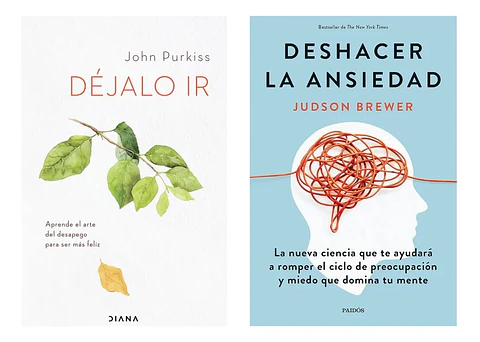 Pack Libros Déjalo Ir + Deshacer la Ansiedad