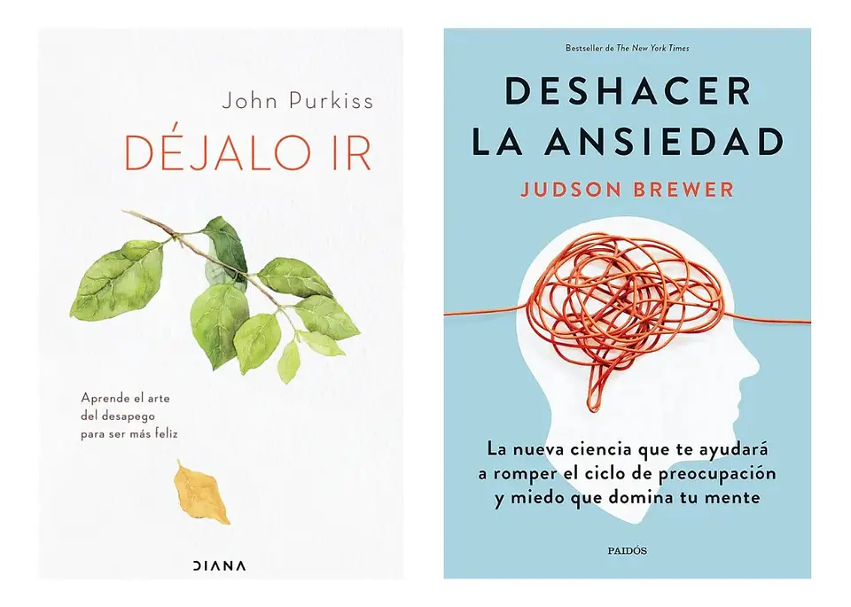 Pack Libros Déjalo Ir + Deshacer la Ansiedad 1
