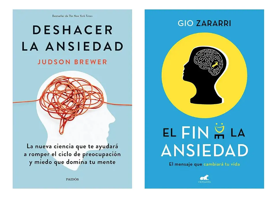 Pack Libros Deshacer la Ansiedad + el Fin de la Ansiedad 1