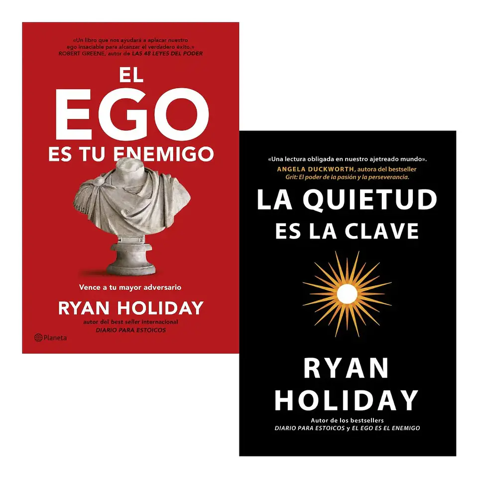 El Ego Es Tu Enemigo + la Quietud Es la Clave - Ryan Holiday 1