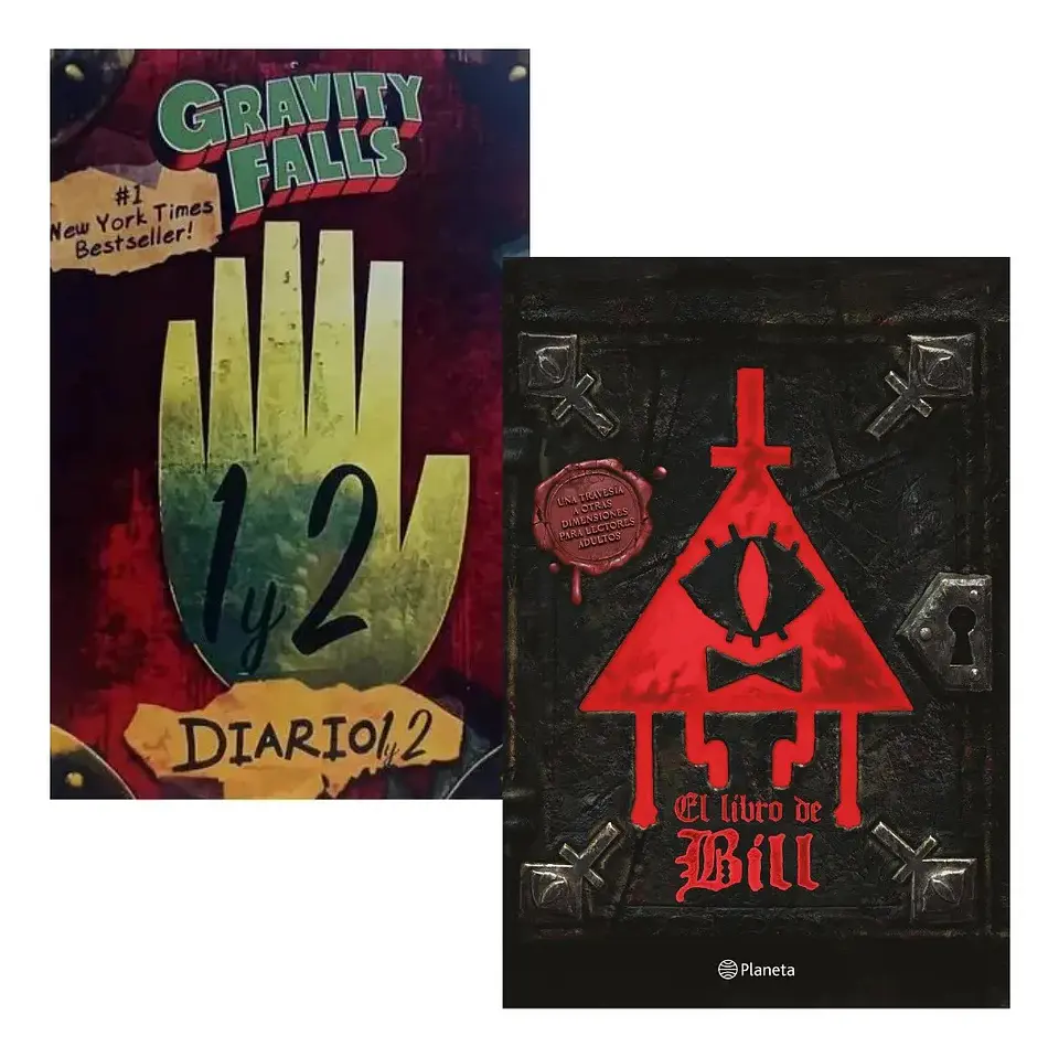 Diario 1 y 2 + el Libro de Bill - Gravity Falls 1