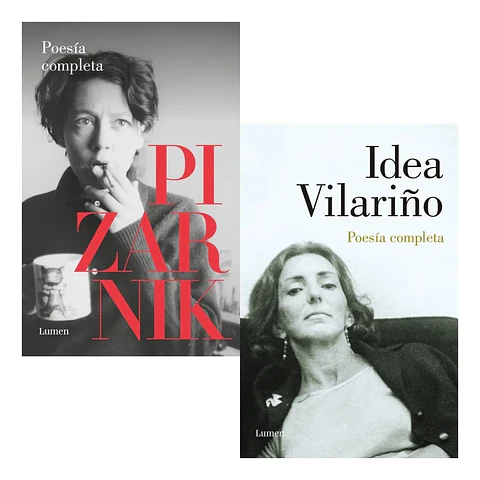 Pack Poesía Completa - Alejandra Pizarnik & Idea Vilariño