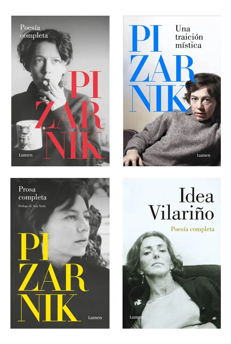 Pack Libros Alejandra Pizarnik + Idea Vilariño ( 4 Libros ) 1