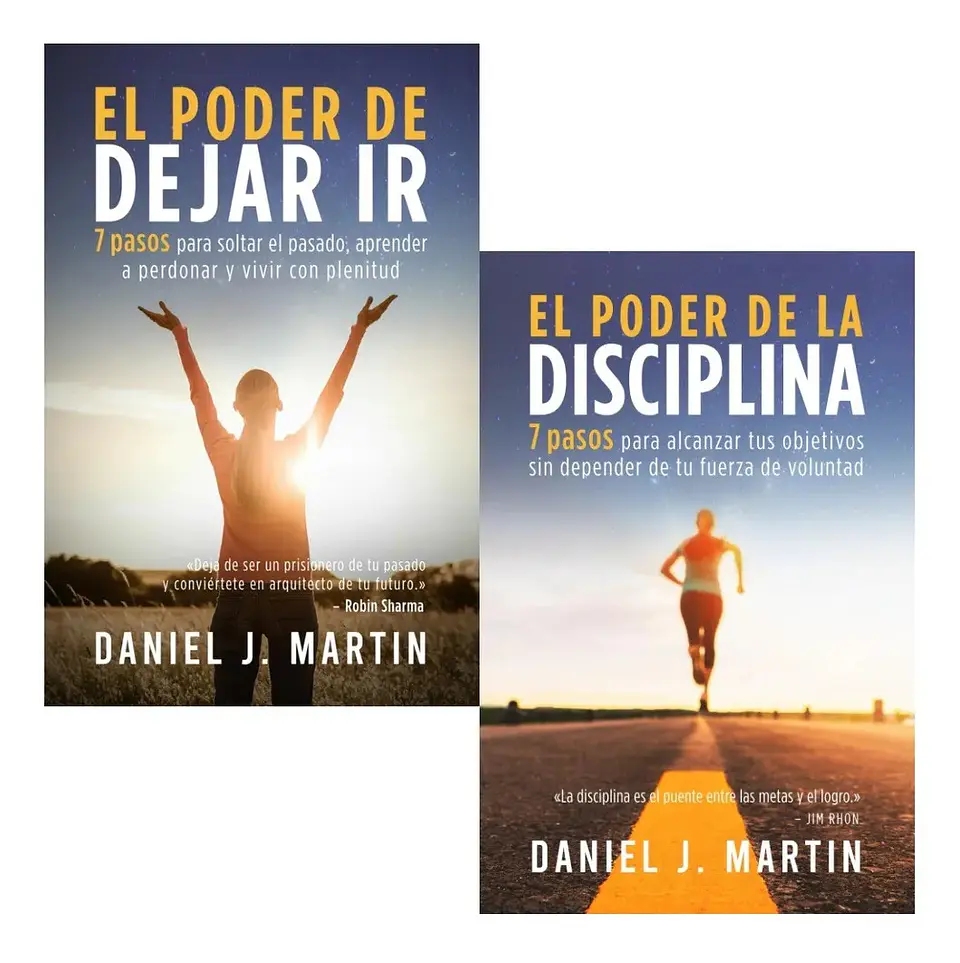 Pack Libros el Poder de Dejar Ir + el Poder de la Disciplin 1