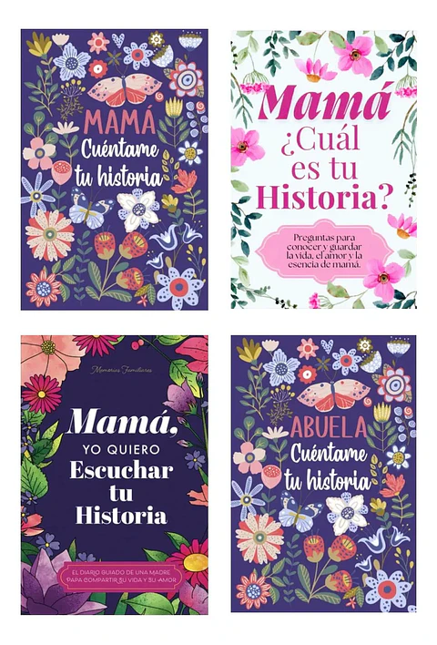 Pack Libros Cuéntame Tu Historia - Incluye 4 Libros