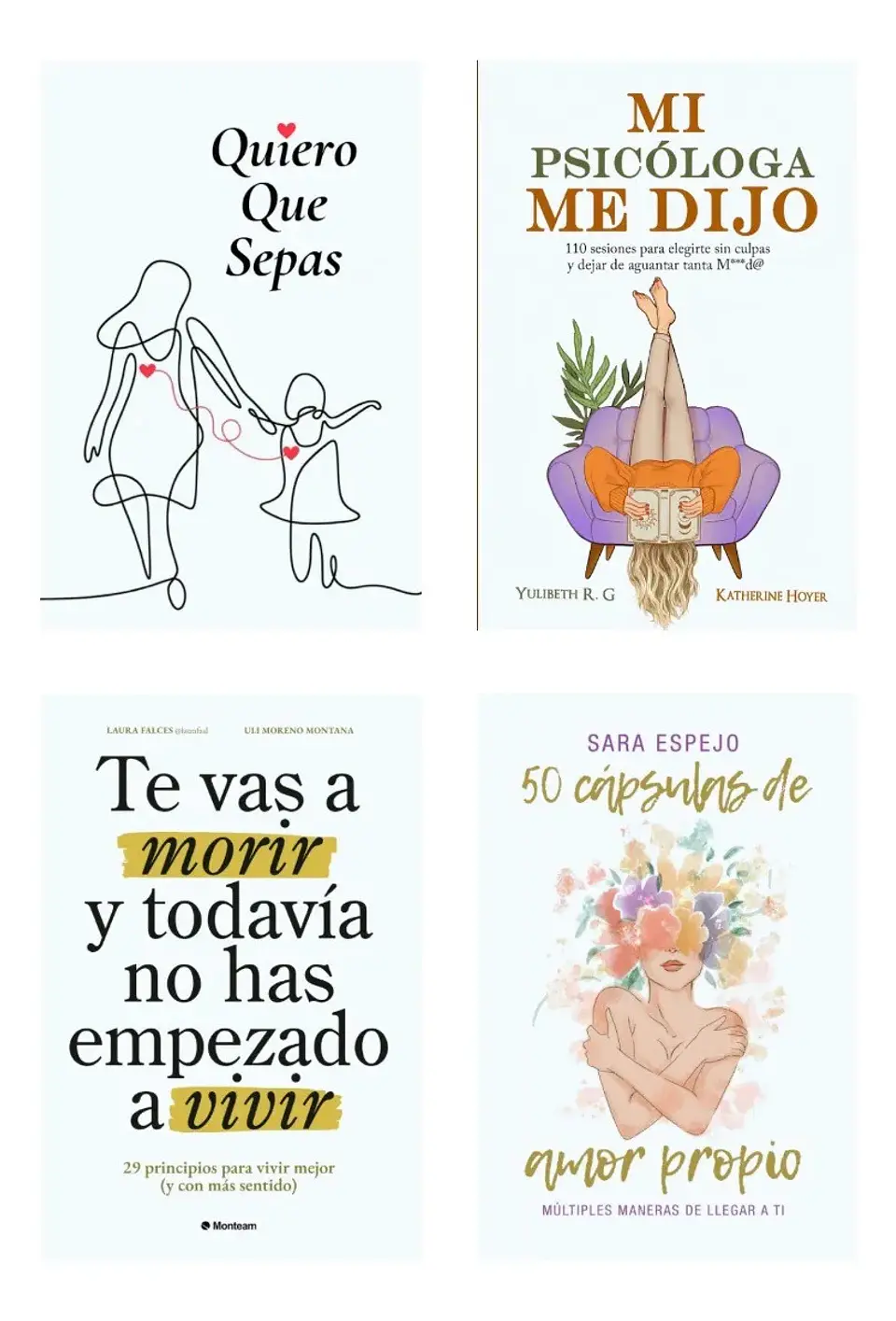 Pack Libros de Autoayuda - Incluye 4 Libros 1
