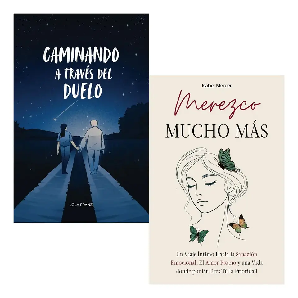 Pack Libros Caminando a Través del Duelo + Merezco Mucho Más 1