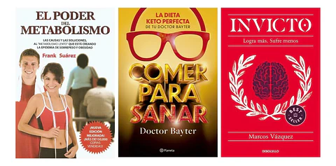 El Poder del Metabolismo + Comer para Sanar + Invicto