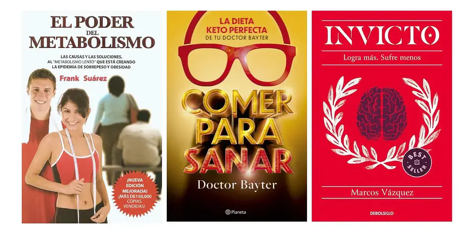 El Poder del Metabolismo + Comer para Sanar + Invicto 1