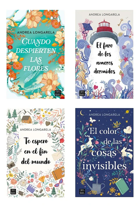 Pack Libros Andrea Longarela ( 4 Libros )