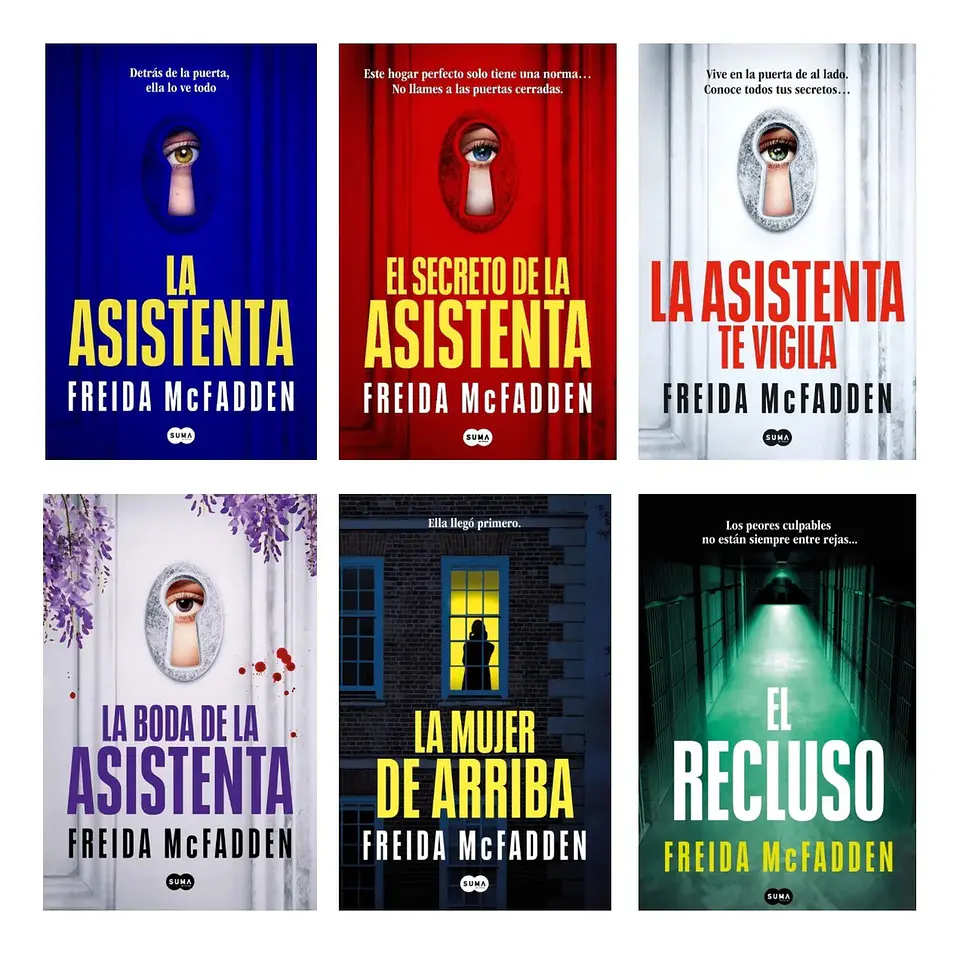 Pack Libros Freida Mcfadden ( 6 Libros ) 1