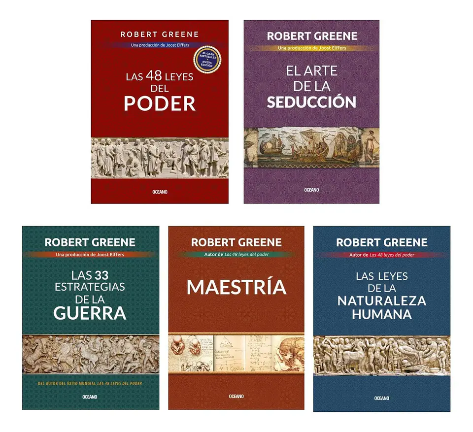 Pack Libros Robert Greene ( 5 Libros ) 1