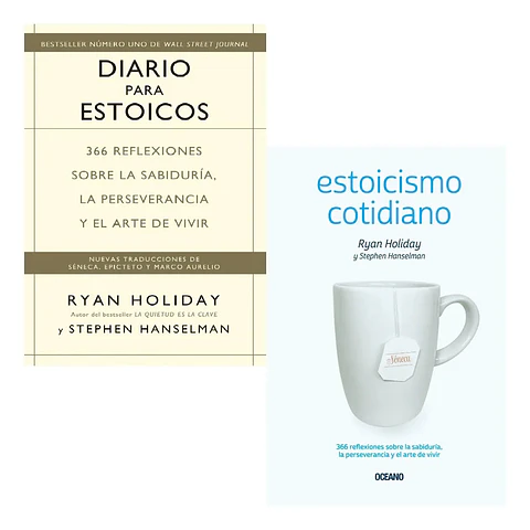 Diario para Estoicos + Estoicismo Cotidiano - Ryan Holiday