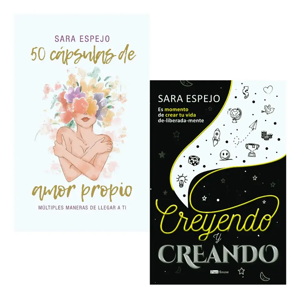 50 Cápsulas de Amor Propio + Creyendo y Creando - Sara Espejo 1