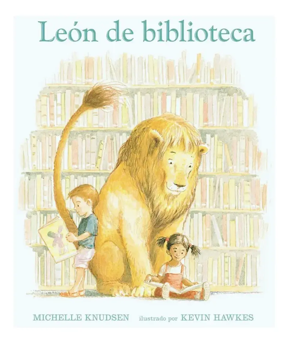León de Biblioteca - Michelle Knudsen 1