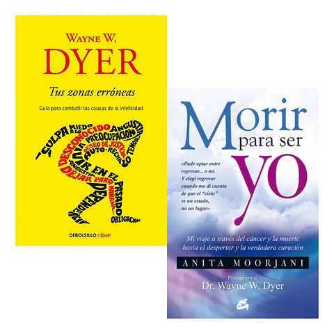 Pack Libros Tus Zonas Erróneas + Morir para Ser Yo