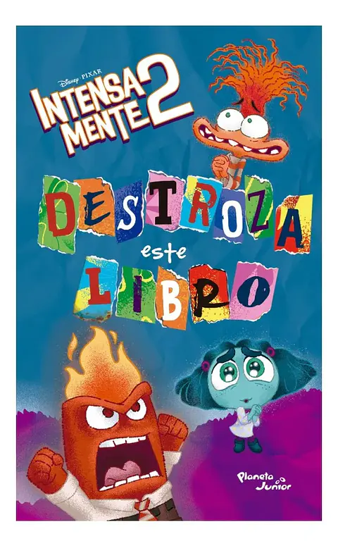 Destroza Este Libro Intensamente 2 - Disney