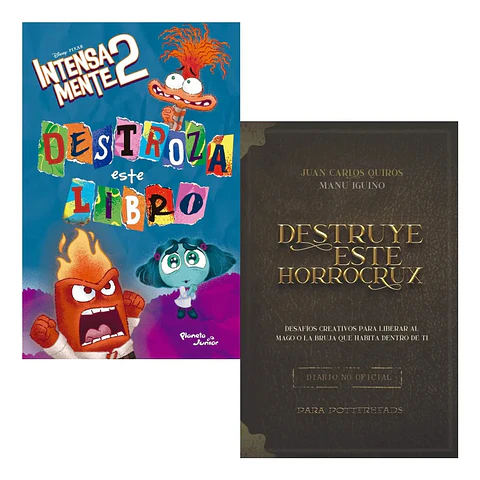 Destroza Este Libro Intensamente 2 + Destruye Este Horrocrux