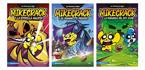Pack Libros las Perrerías de Mike 1 2 3 - Mikecrack