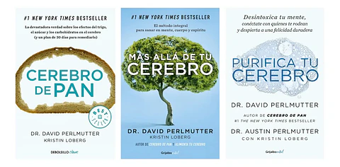 Pack Libros Dr. David Perlmutter / Kristin Loberg