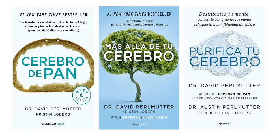 Pack Libros Dr. David Perlmutter / Kristin Loberg 1