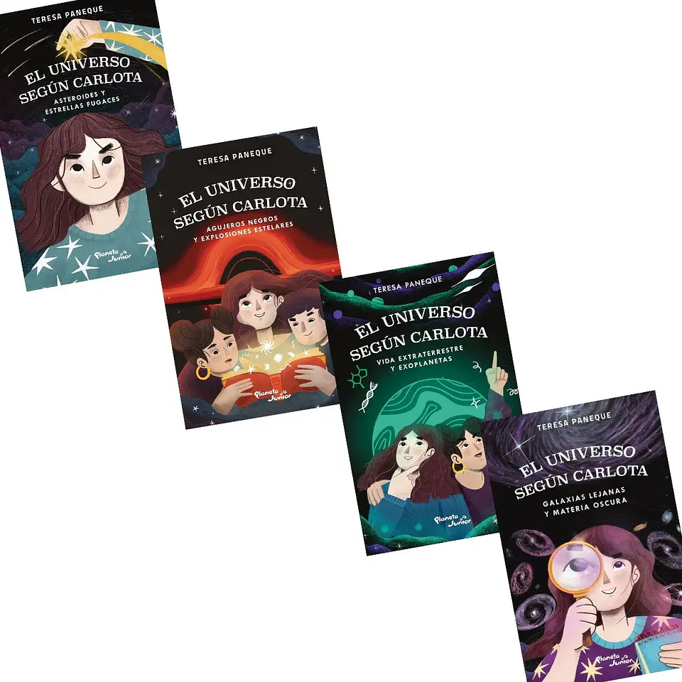 Saga el Universo Según Carlota - Teresa Paneque ( 4 Libros ) 1