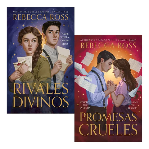 Rivales Divinos + Promesas Crueles - Rebecca Ross