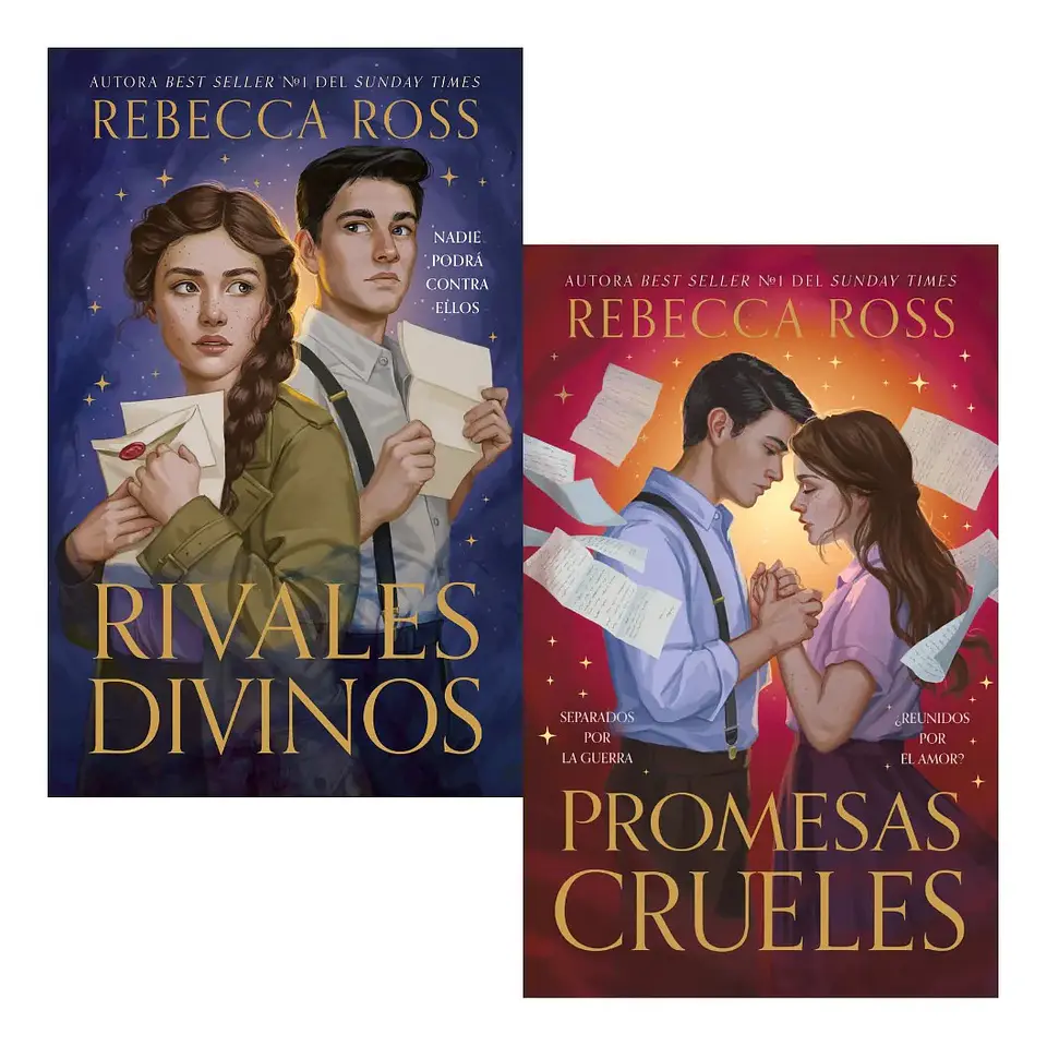 Rivales Divinos + Promesas Crueles - Rebecca Ross 1