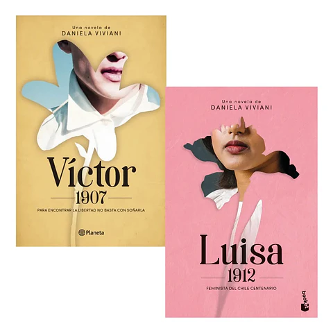 Pack Libros Víctor 1907 + Luisa 1912 - Daniela Viviani