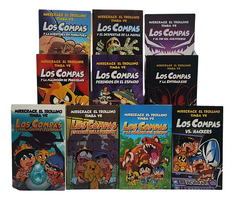Saga los Compas - Mikecrack (10 Libros )