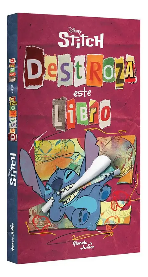 Destroza Este Libro - Stitch