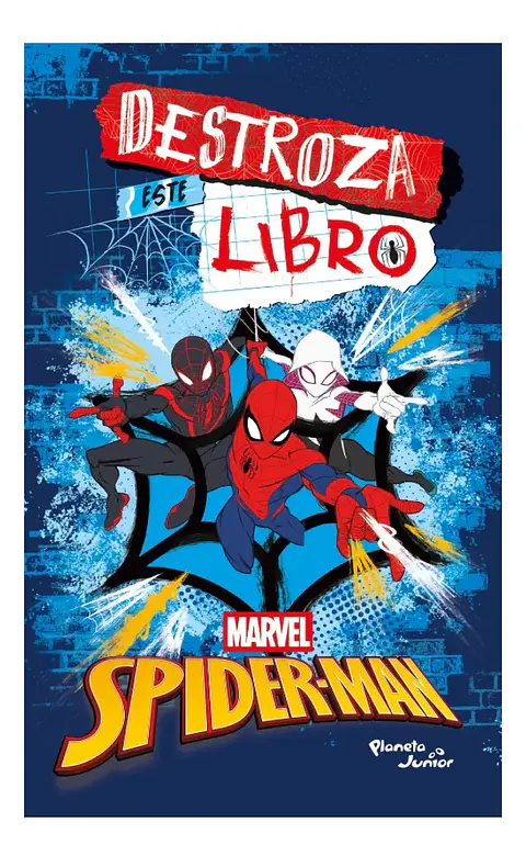 Destroza Este Libro Spiderman - Marvel