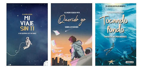 Mi Viaje sin Ti + Querido Yo + Tocando Fondo ( 3 Libros )