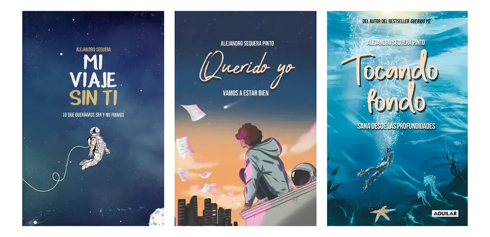 Mi Viaje sin Ti + Querido Yo + Tocando Fondo ( 3 Libros ) 1
