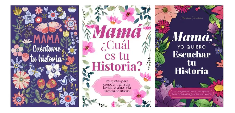 Pack Libros Mamá Cuéntame Tu Historia - ( 3 Libros ) 1