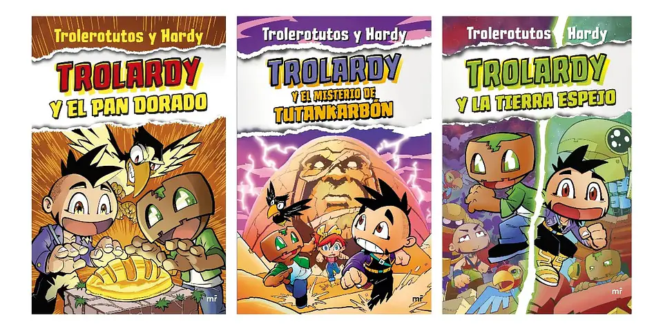 Pack Libros Trolardy - Trolerotutos y Hardy (3 libros) 1