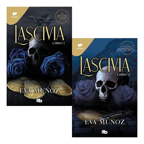 Pack Libros Lascivia - Eva Muñoz