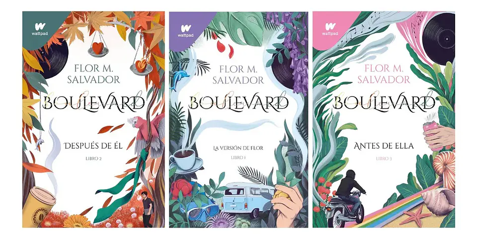 Trilogía Boulevard - Flor M. Salvador 1