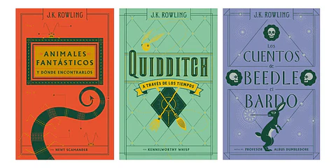 Animales Fantásticos + Quidditch + Cuentos Beedle Bardo