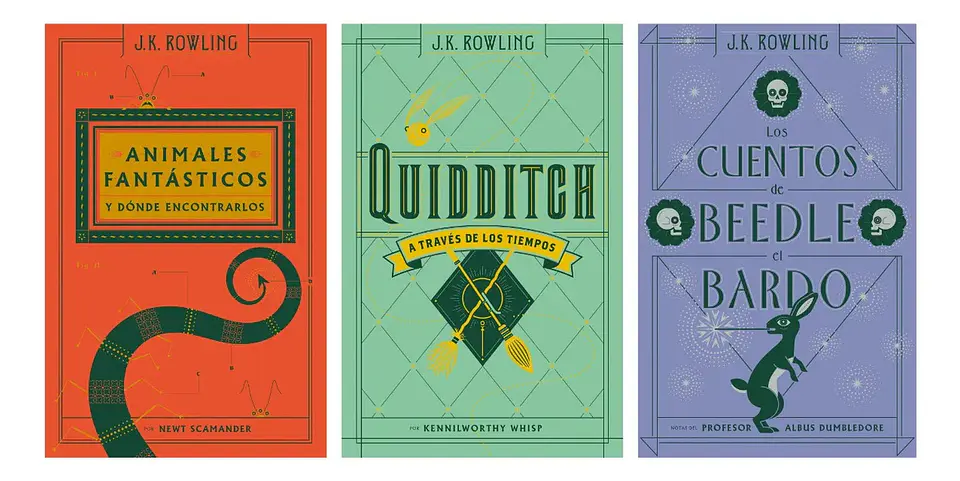 Animales Fantásticos + Quidditch + Cuentos Beedle Bardo 1