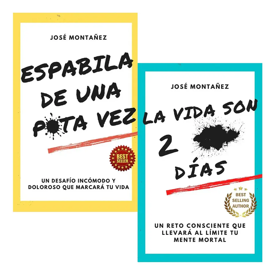 Pack Espabila de una Puta Vez + la Vida Son 2 Putos Días 1